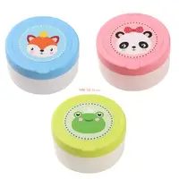 28TD Baby Powder Box Powder Container Lovely Pattern for Preventing Heat rashing Eczema
