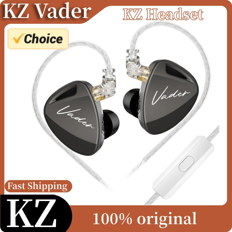 KZ Vader IEM auriculares internos din micos con Triple controlador kz-vader-iem-auriculares-internos-din-micos-con-triple-controlador