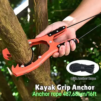 Portable Kayak Brush Anchor with 16ft Paracord 1