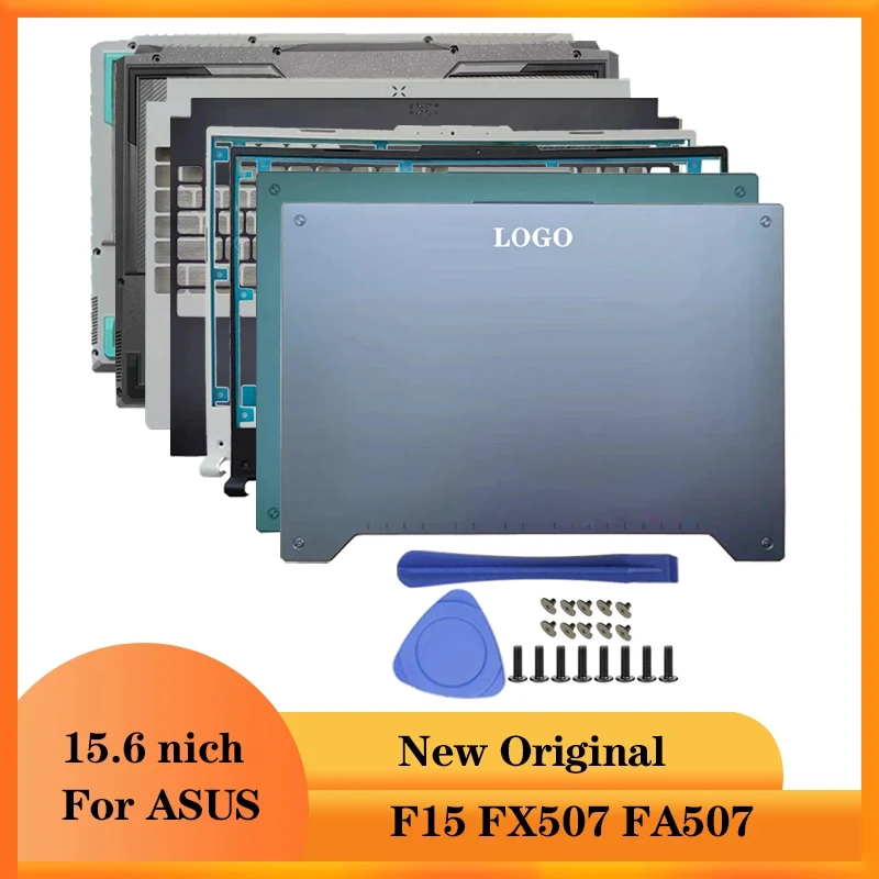 Nuova Custodia Per Laptop Per Asus Tuf Gaming F15 Fx507 Fa507 Laptop Cover Posteriore Lcd/Cornice Frontale/Poggiapolsi/Custodia Inferiore