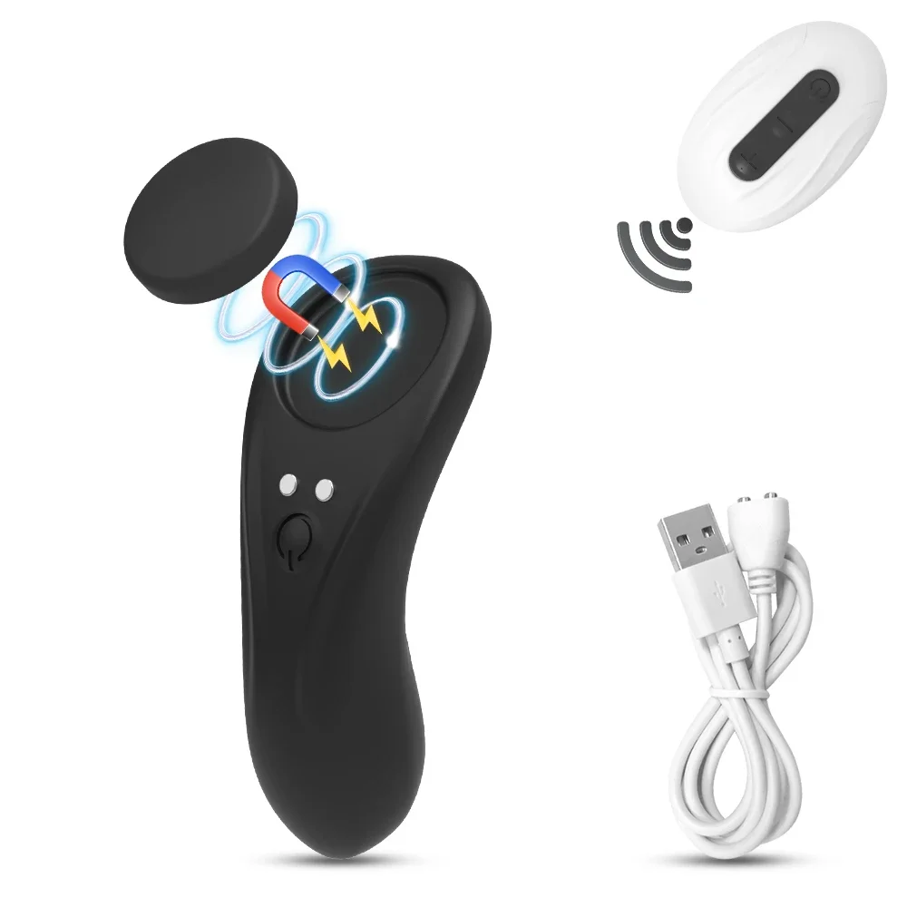 Remote Control Wearable Panty Clitoral Magnetic Vibrators for Women Clitoris Stimulator Vagina Massager Adult Female Sex Toys