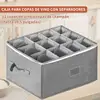 Wine Glass Storage Box With Dividers China Storage Containers Moving Supplies Cup Storage Organizer Fine China Storage 4