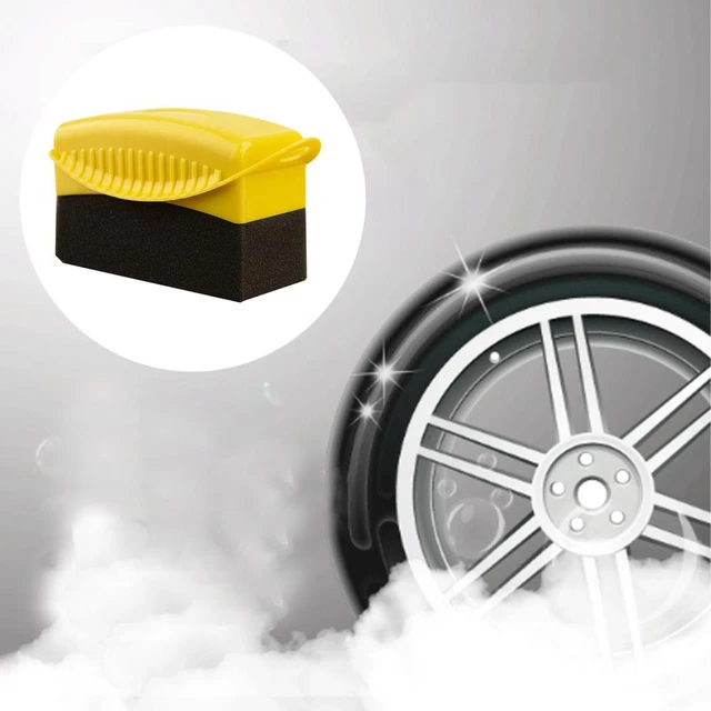 Car Wax Sponge Tire Shine Applicator Pad Hexagonal Wax Sponge Tire Dressing  Applicator - China Car Sponge Pad, Buffer Pad