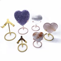 1Pcs Metal Love Chip Bracket Crystal Ball Bracket Display Display Stand Decorative Ornaments Crafts 1