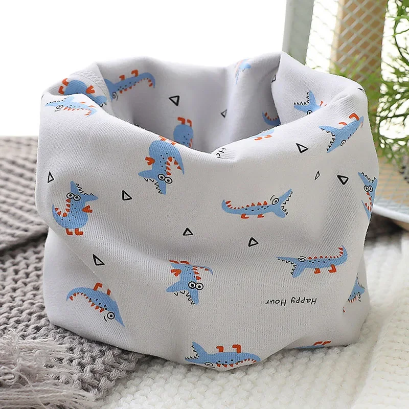 New Fashion Kids Scarf Autumn Winter Baby Scarf Boys Girls Infant Scarves Children's Cotton Warm O Ring Magic Neckerchief