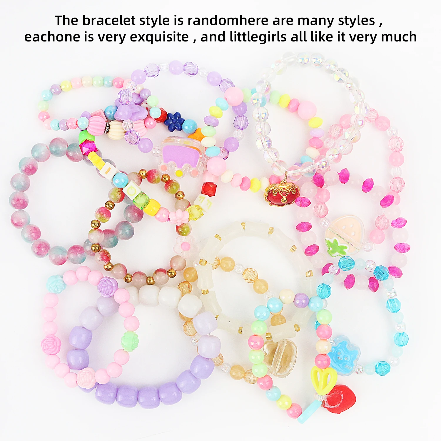 New and Unique Children's Water Incubation Shell Ocean Bracelet Girl's Surprise Gift Bracelet Style Random