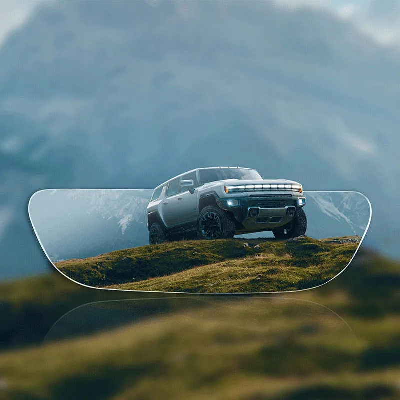Car Mirror 2PCS 360 Degree Adjustable Angle HD Glass Blind Spot Mirrors Car Rearview Mirrors Frameless Wide-angle Rearview Auxiliary Mirror