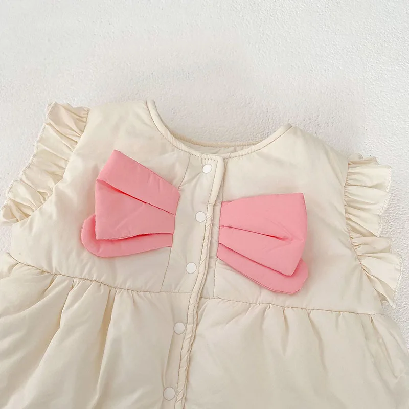 Autumn Baby Vest Infant Fleece Lining Coat