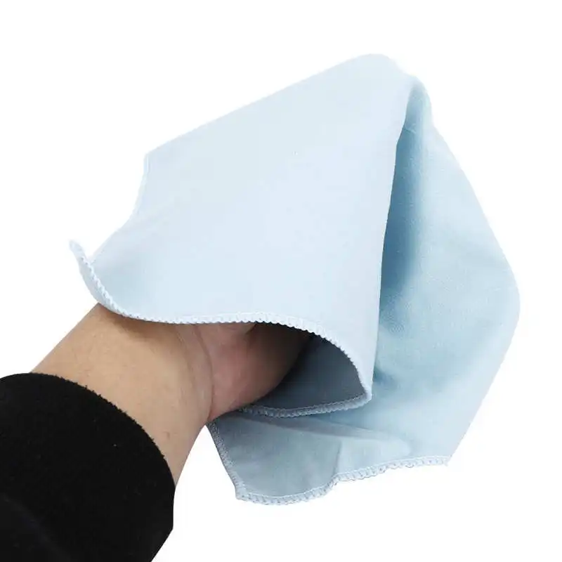 Premium Watch Cleaning and Polishing Cloth - Blue