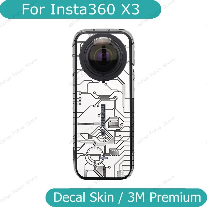 Insta360x3装飾用ビニールラップ,傷防止フィルム,カメラ保護