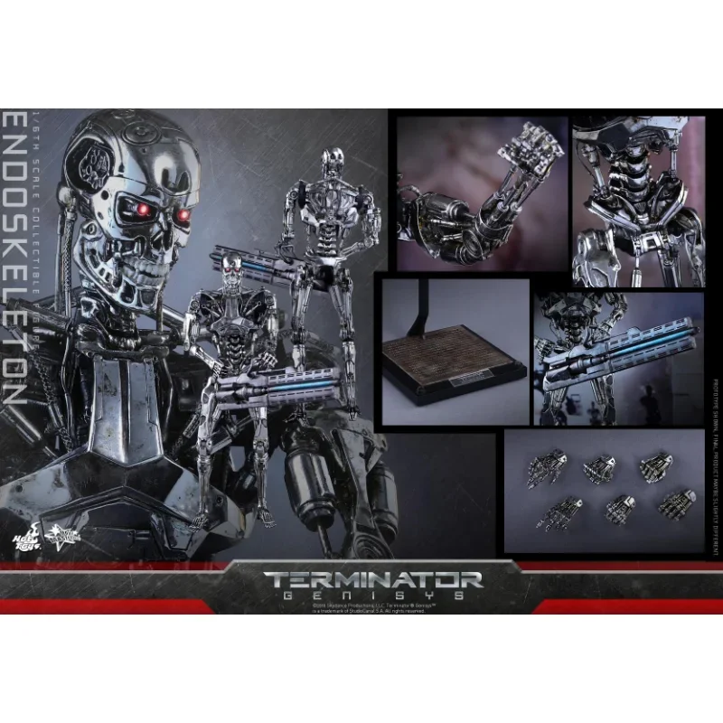 

Hottoys HT 1: 1 MMS352 эндоскелет Терминатор 5 Genesis Скелет T800 Arno экшн-фигурка модель хобби Коллекция