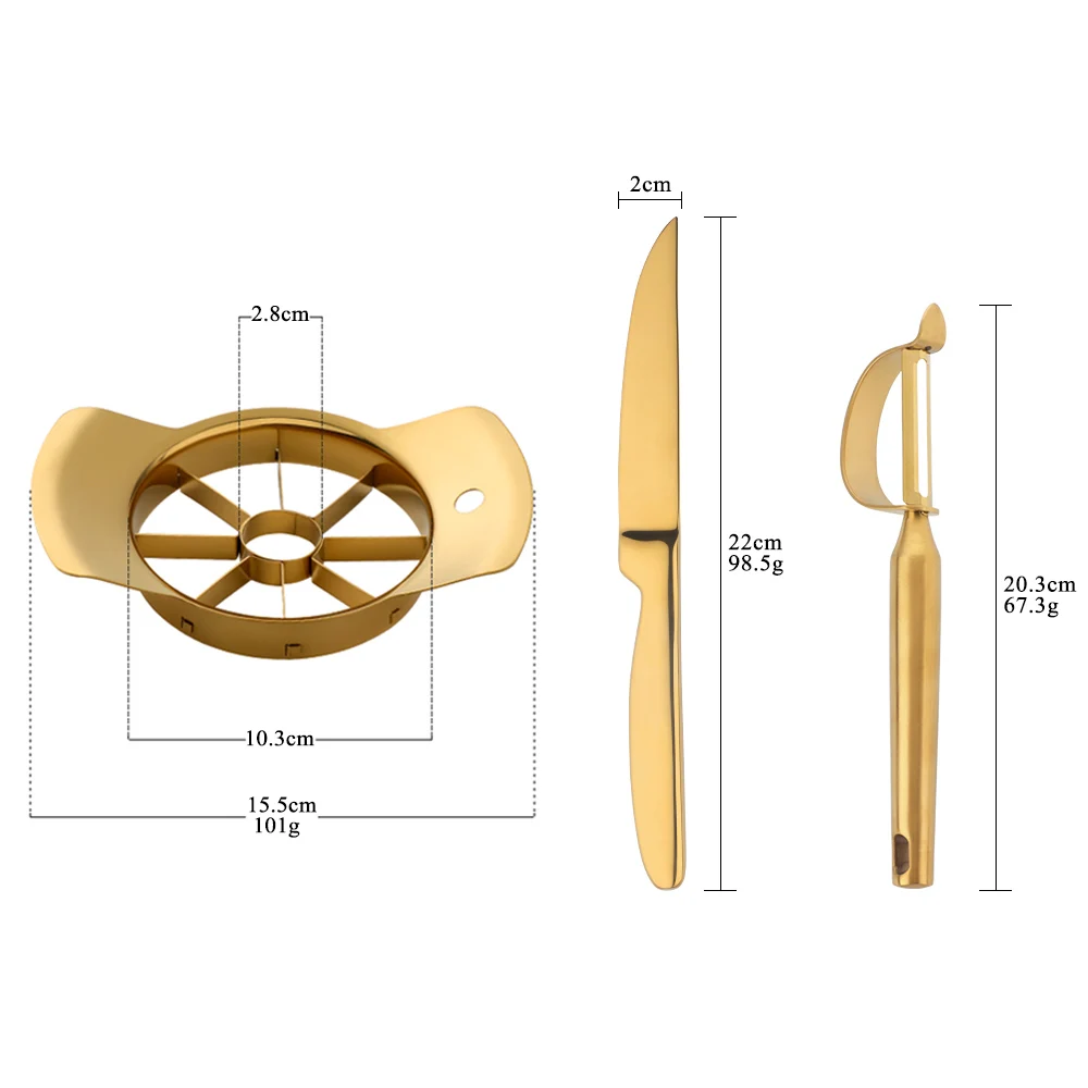 Stainless Steel Vegetable Fruit Tools Apple Cutter Fruit Knife Divider With Melon Potato Cucumber Slicer 1/3PCS Kitchen Gadgets vegetable peeler,vegetable slicer,fruit slicer,fruit knife,vegetable cutter,apple slicer,apple cutter