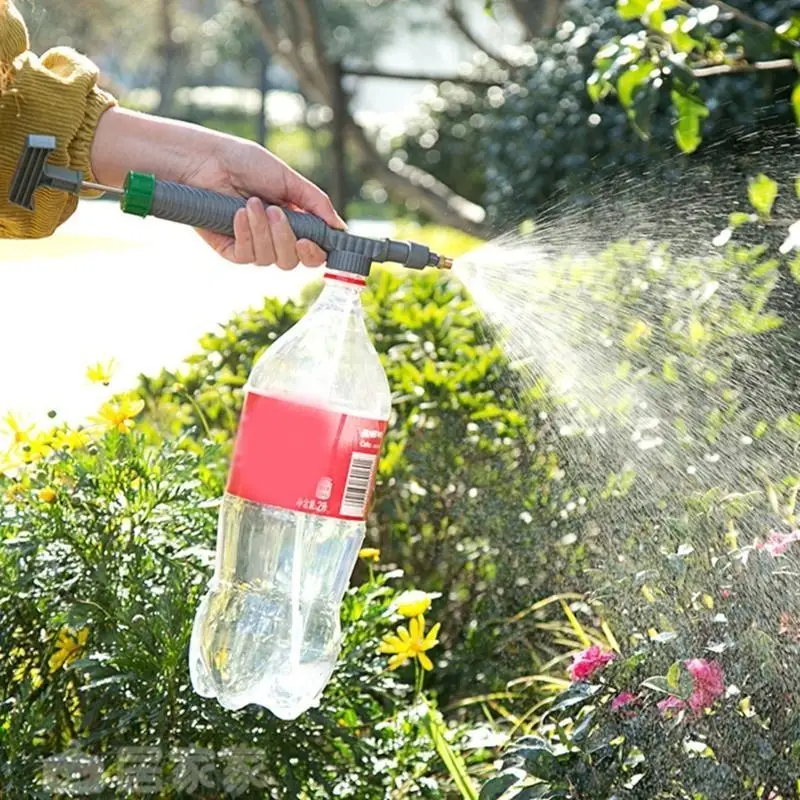 652F 병 공기 펌프 수동 분무기 워터 펌프 분무기 DIY 정원 급수 도구 조정 가능한 물 흐름