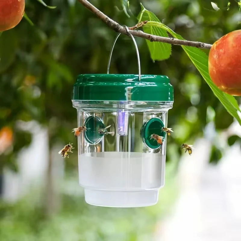 Waterproof Reusable Wasp and Hornet Trap for Indoor and Outdoor Pest Control