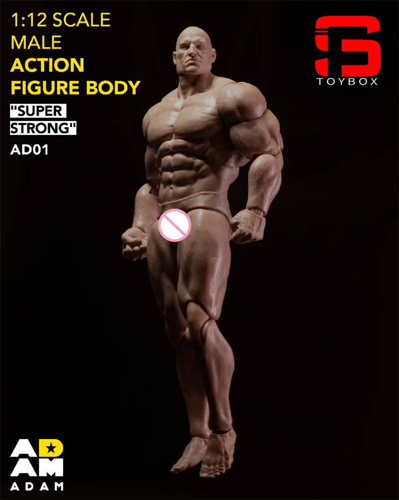 ADAM F001 1/12 SUPER STRONG フィギュア　マッチョ Sfaa916ada3c9457eaae1f7cf6b7ff