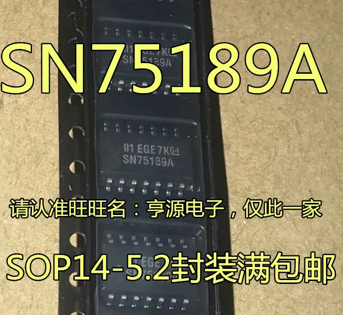 

5 шт. Оригинальный Новый SN75189ANSR SN75189A SOP14-5.2MM