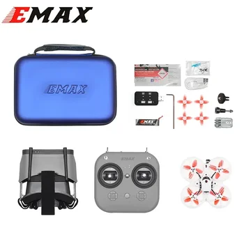 Kit RTF EMAX Tinyhawk III – Drone da corsa FPV, F4 FC, motore 15000KV, VTX 25-100-200 mW, 1-2S, FrSky D8 con controller e occhiali