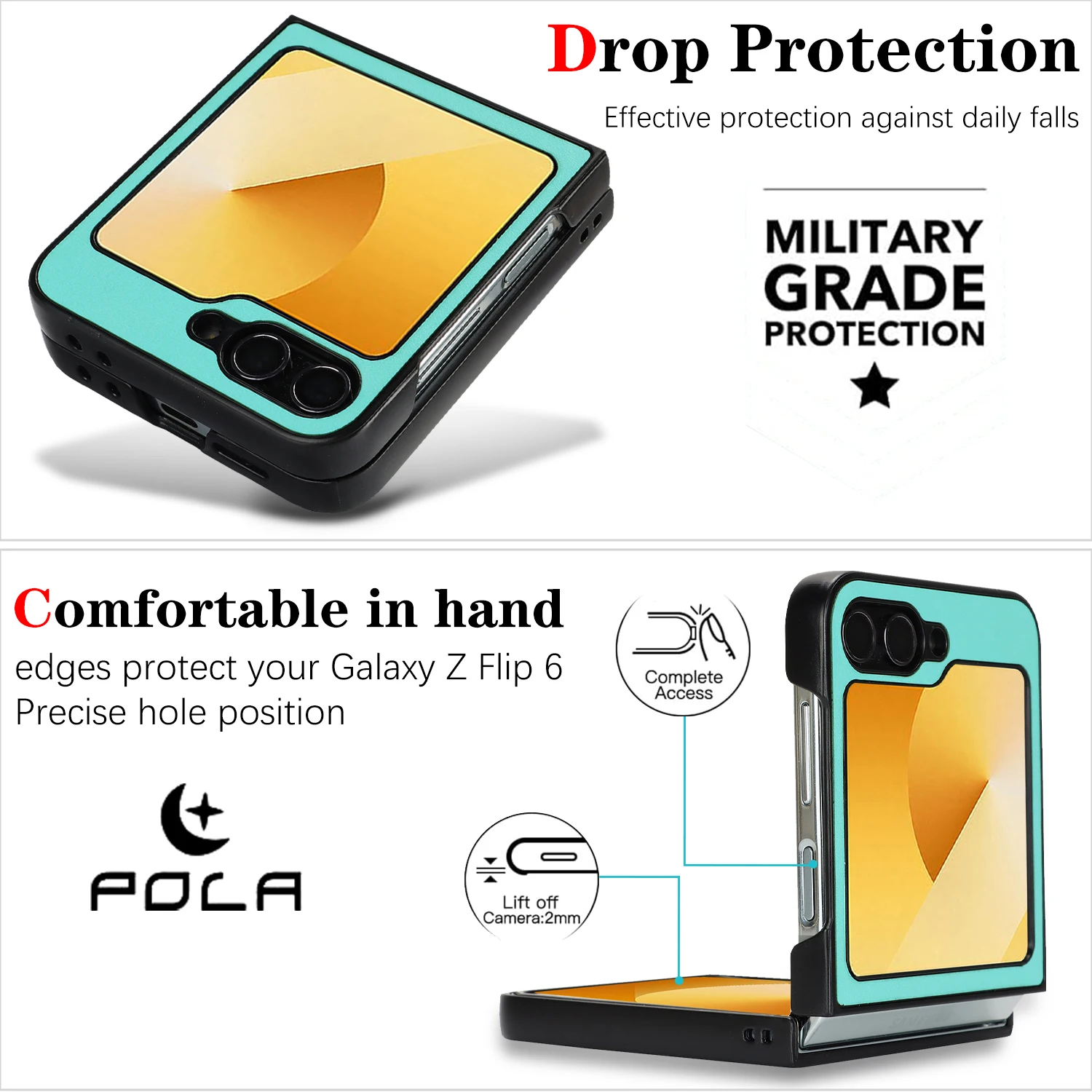 Magnetic PU Leather Ultra-Thin Shockproof Phone Case