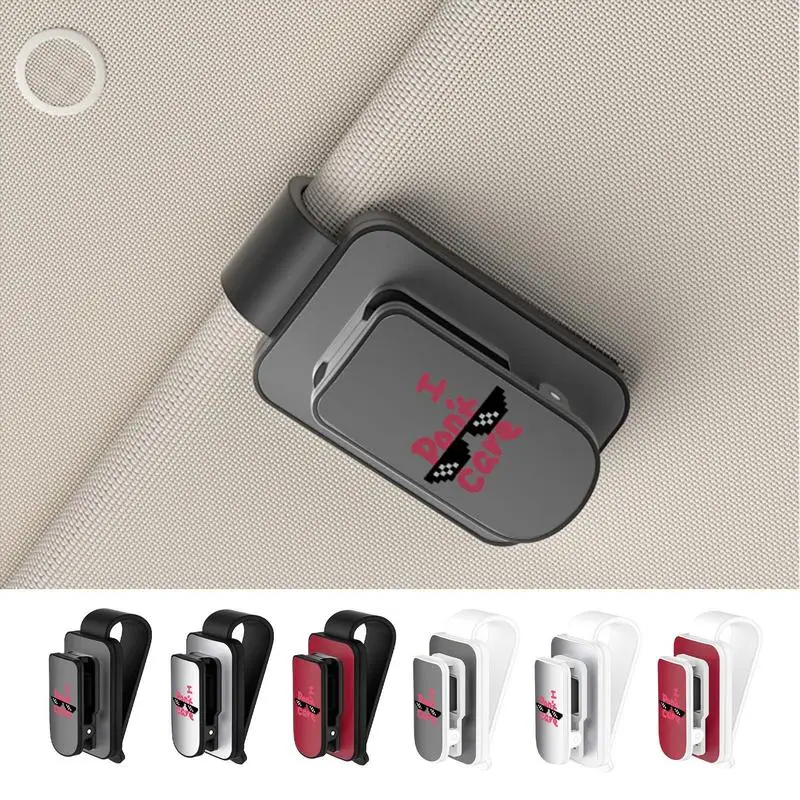 

Car Eyeglass Holder Car Glasses Holder Clip Multi Function auto Creative Eye Box Card Eyeglasses Hanger Ticket Clip auto tools