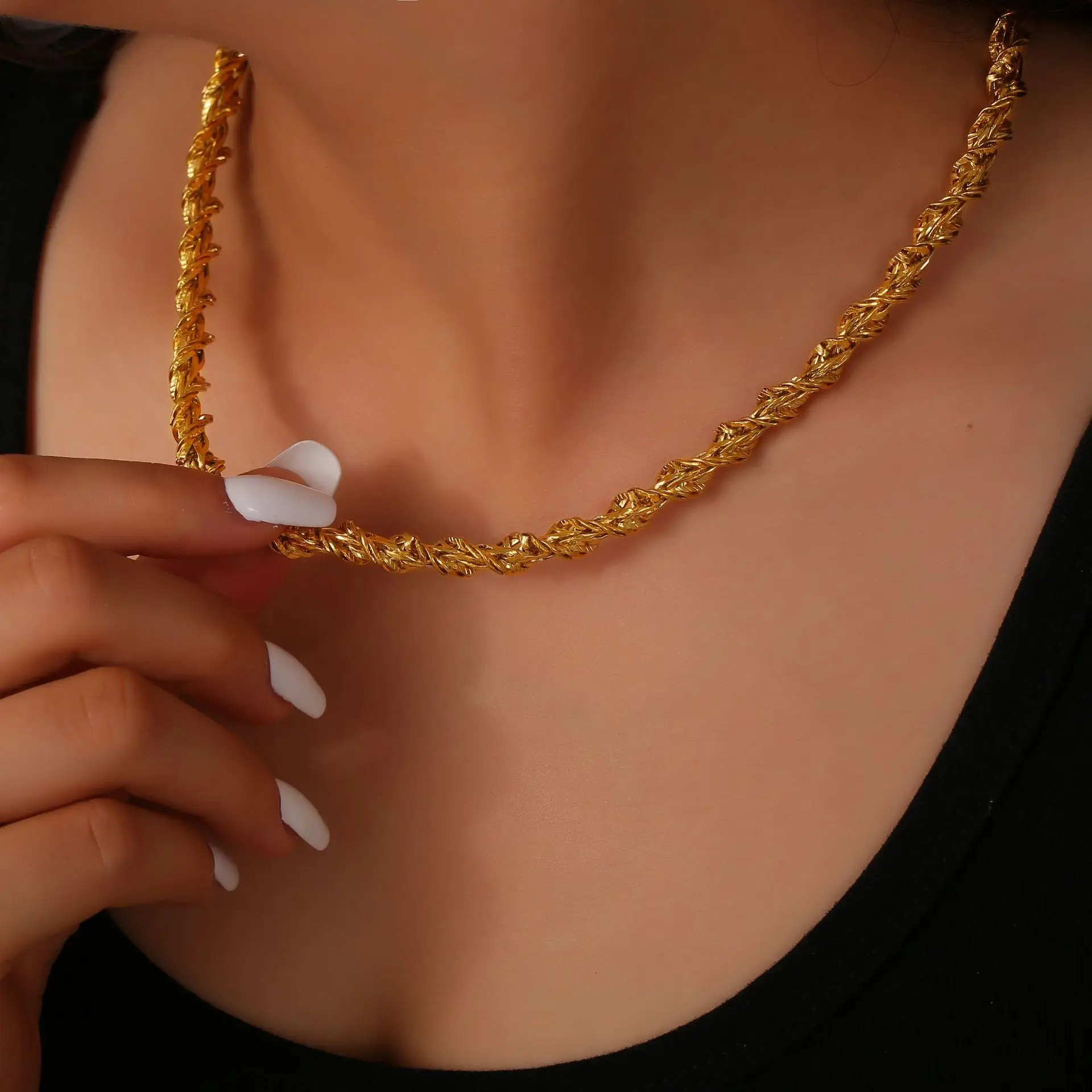 Wholesale Lot Of 5, 10, Or 20 Pcs - 316L Stainless Steel Silver Rolo Chain Necklaces (2mm, 3mm, 4mm, 5mm Width Options) 9 thumbnail image