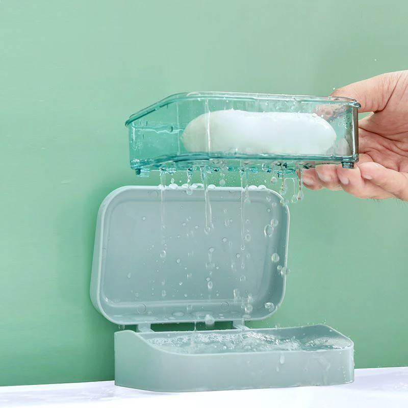 Portable Soap Dish with Lid 2