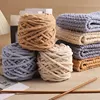 6 Thread Balls+1 Teddy Bear Jewelry Handmade Gift Woven Scarf Thread DIY Ice Stripe Thread Thick Yarn Ball 3