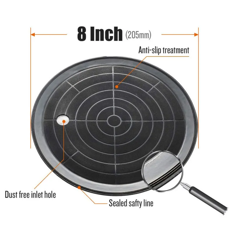 8 Inch Vacuum Suction Cup 220kg with Copper Handle Ventosas Para Vidrio Heavy Duty Lifter for Granite Tile Glass Manual Lifting