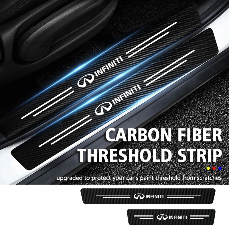 Carbon Anti-Scratch Car Sill Protection Strip
