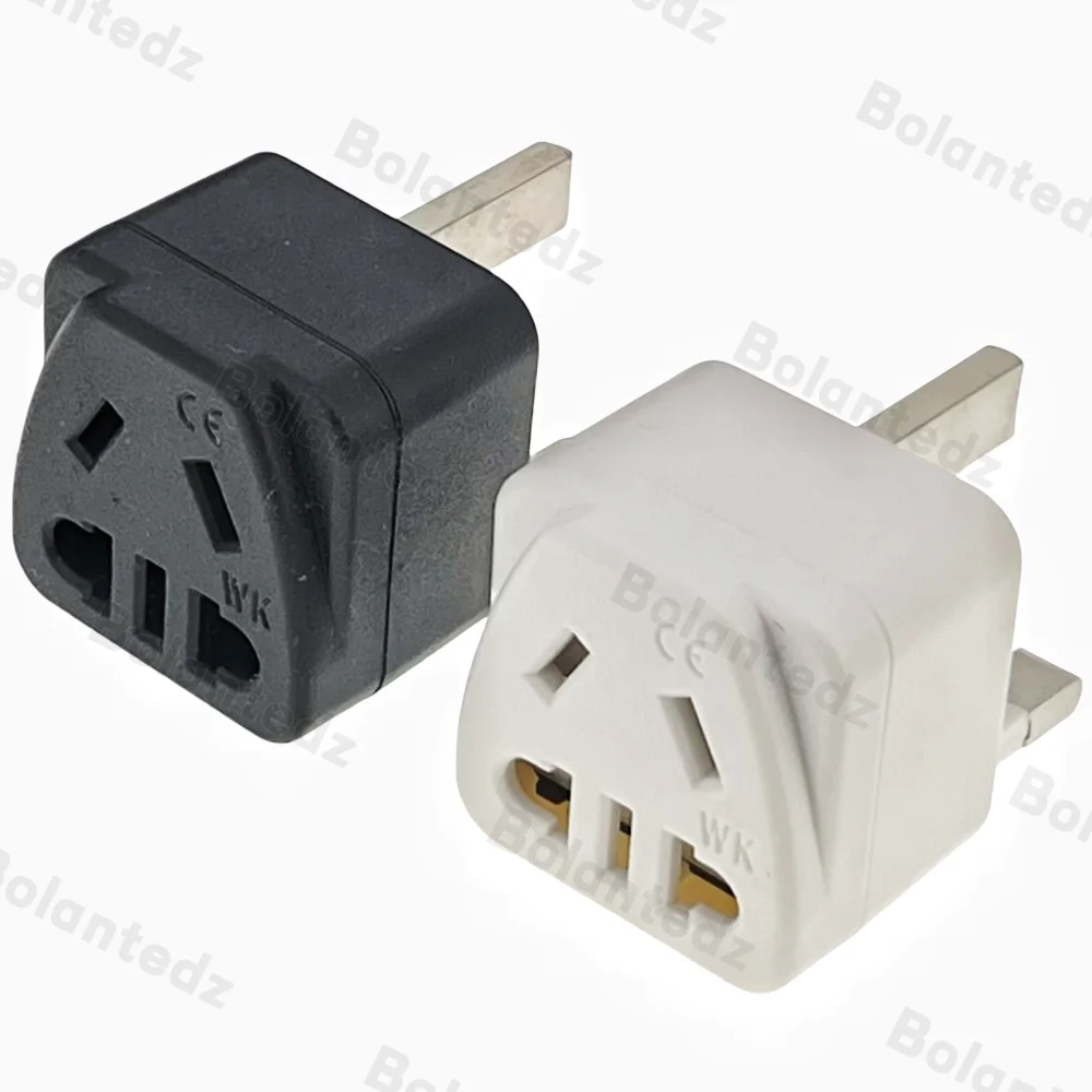 US AU EU CN To UK Plug Adapter Converter Electrical Socket British Ireland Cyprus Malta Malaysia Singapore Travel Adapter