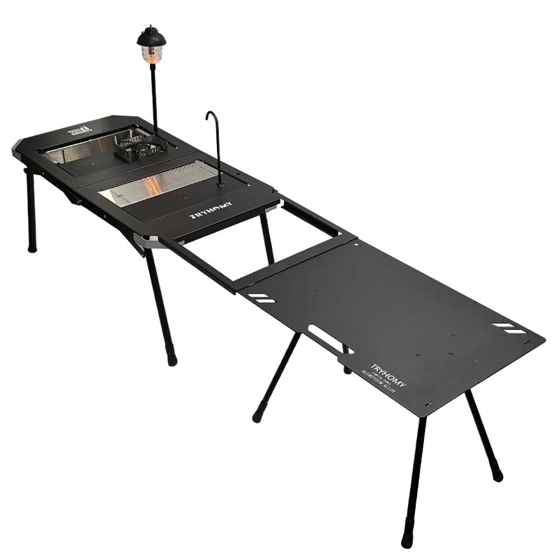 Description Picture 3 of itemIGT Table 2-Unit Folding Table IGT Aluminum Alloy Portable Table Outdoor Lightweight  Tactical Camping Table New