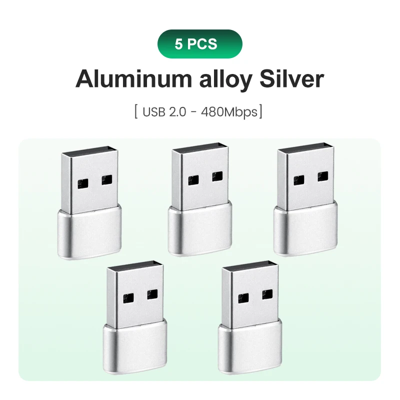 ตัวเลือกสินค้า อะแดปเตอร์ USB แปลงเป็น USB-C สำหรับ iPhone และ Samsung