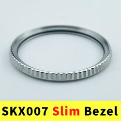 Slim Stainless Steel Unidirectional Watch Bezel - 120 Clicks [LX Line] (Fluted bezel)