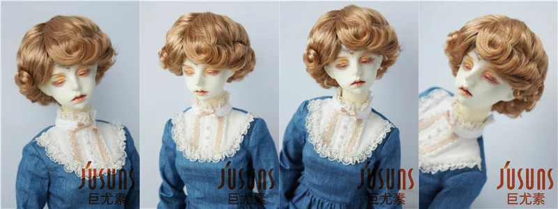 【JUSUNS】JD369 1/8 1/6 1/4 1/3 YOSD MSD SD DOD Unisex Cupid Curl Synthetic Mohair BJD Wig OB 6-7inch 7-8inch 8-9inch Doll Hair
