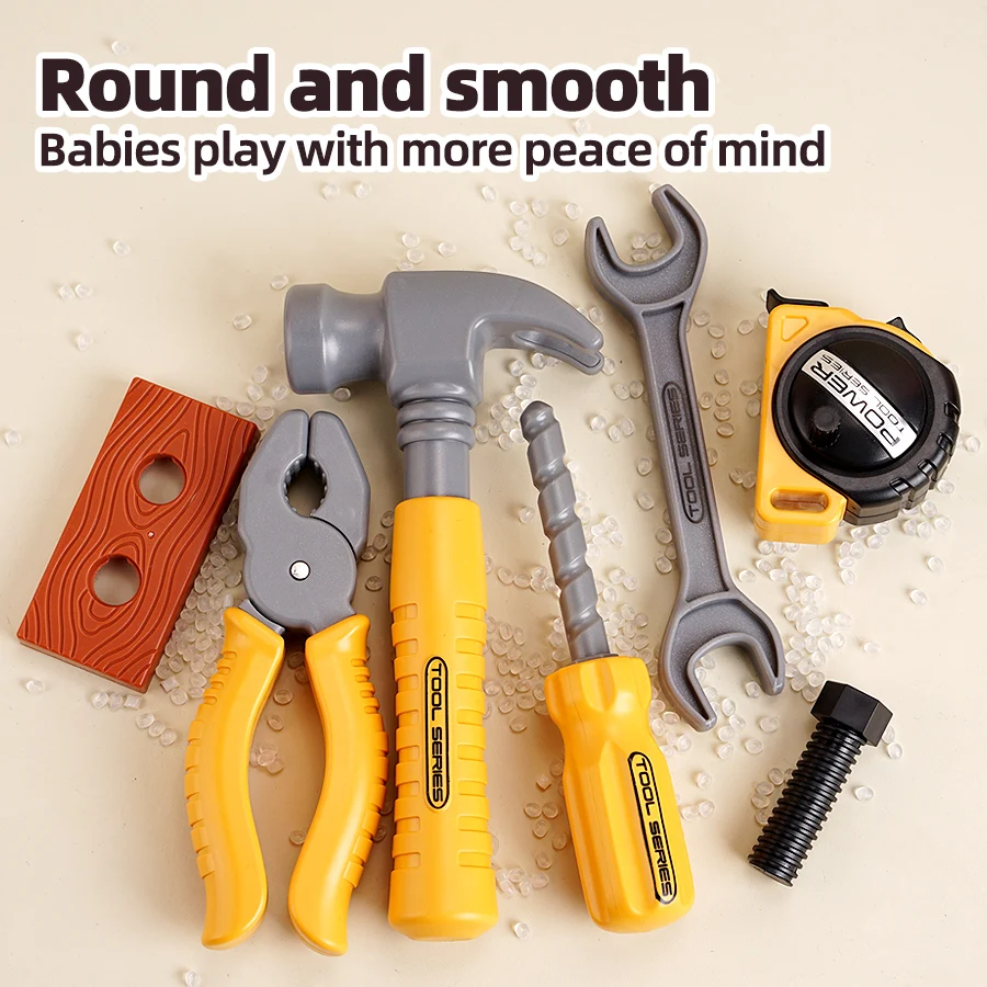 Children Toy Tool Kits Engineer Simulated Repair Tool Set Pliers Screwdriver Play House Toy Birthday gift for Boys Kids 3