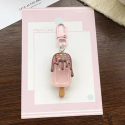 Exquisite Dopamine Sweet Fun Ice Cream Keychain - Fashionable Handbag Chain Accessory Gift (05)