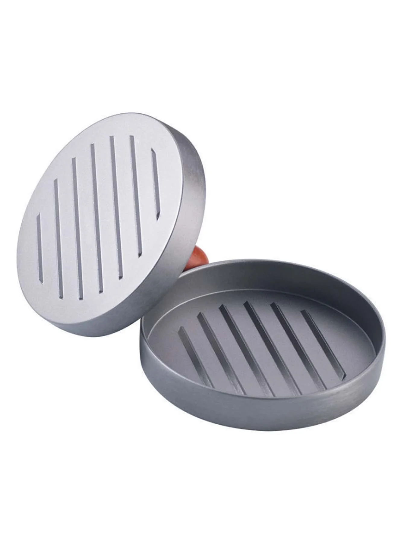 Leeseph Hamburger Press Patty Maker Aluminum Hamburger Mold Non-Stick Meat Beef Cheese Veggie Burger Maker Creative Kitchen burger press,burger maker