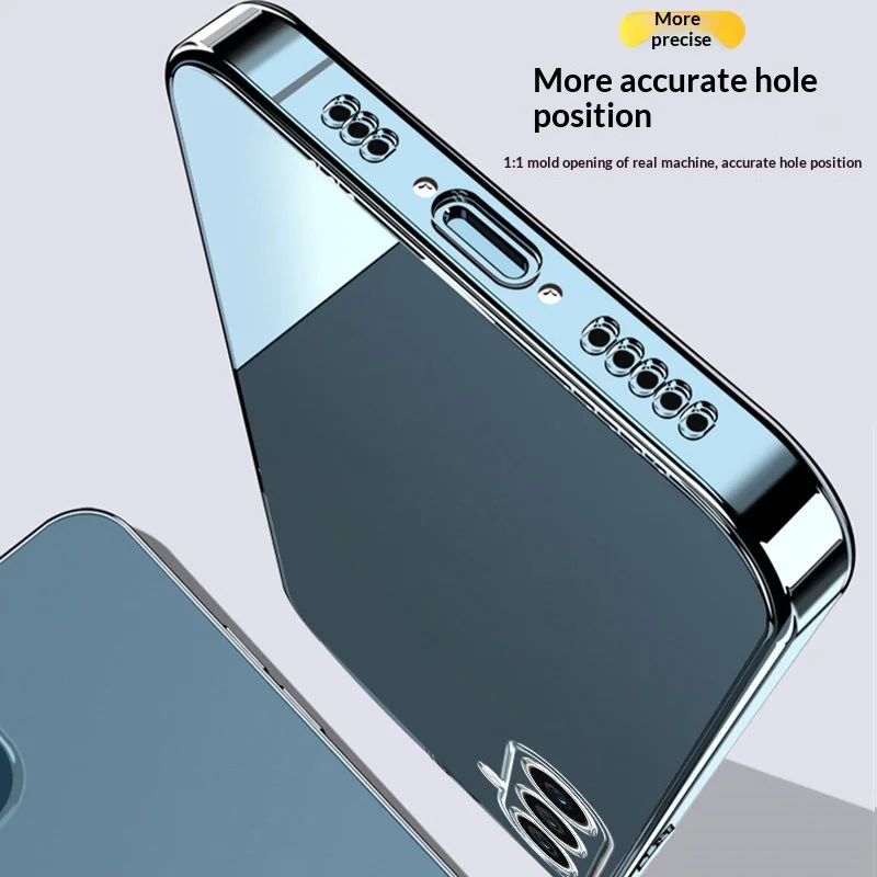 Flexible Durable Clear TPU Shockproof Phone Cases - Soft Transparent Protective Shield