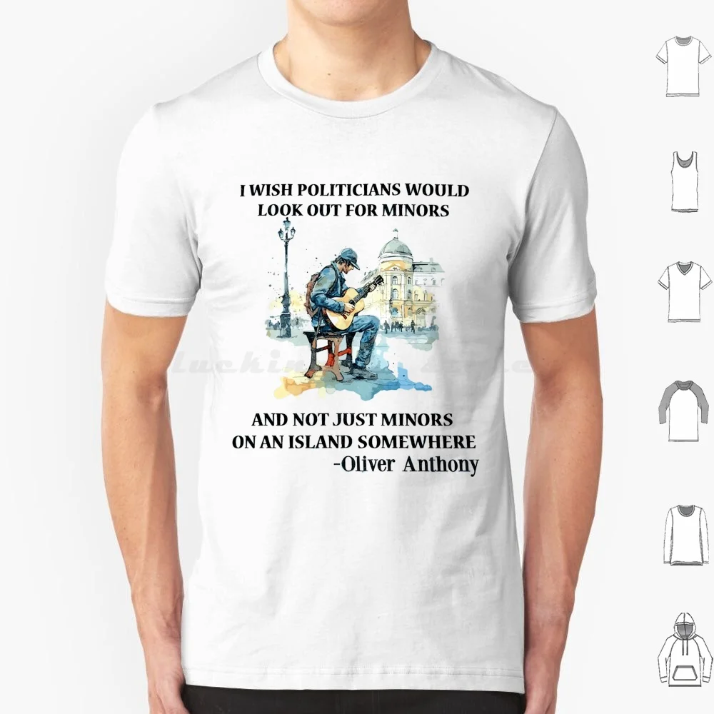 American Oliver Anthony Vintage T Shirt 6Xl Cotton Cool Tee Oliver Anthony Rich Men North Of Byrd I Want To Home