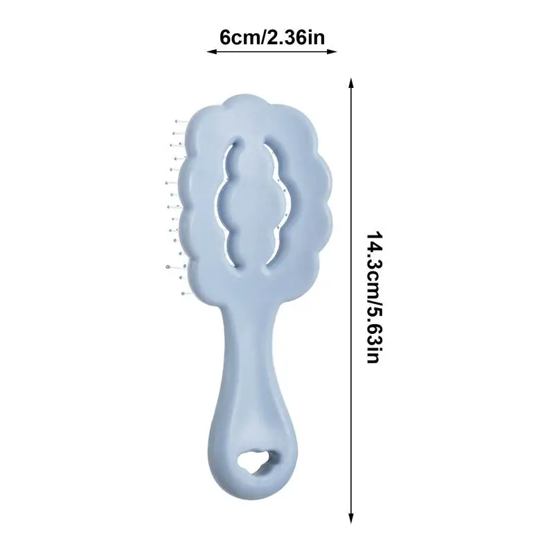 Hairbrush For Women Scalp Massage Brushes Massage Combs Hollow Out Wet Curly Hair Vented Brushes Hair Styling Tools Rib Comb For