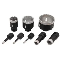 

DT-DIATOOL 1pc 6-68MM Dry Vacuum Brazed Diamond Drilling Core Bits Ceramic Tile Porcelain Hole Saw Hole Cutter Drill Bits Opener