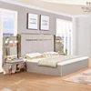Deluxe Design Bed Room Furniture Bedroom Set King Wooden Bed Furniture Suite 2