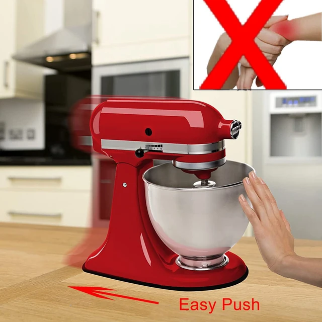 Mixer Sliding Mat for KidchenAid Stand Mixer, Mixer Mover Sliding Mat Pad Appliance  Slider, Mixer Glide Mats, Perfect Mixer Accessory for KitchenAid, (Fit for  Tilt Head 4.5-5 Quart, Red) - Kitchen Parts America