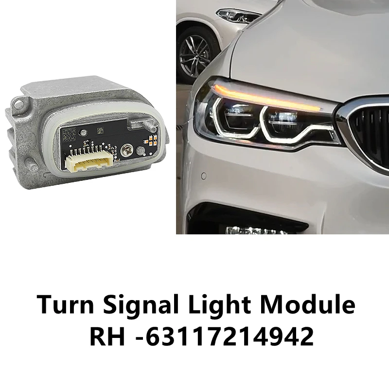 Kfz-Scheinwerferabdeckungen, kompatibel for BMW 5er G30 G38 520 523 525 528  530 2017–2020. Scheinwerfergehäuse, transparente Abdeckung, Lampenschirm,  Scheinwerfergehäuse aus Plexiglas (Color : 1PCS l : : Auto &  Motorrad