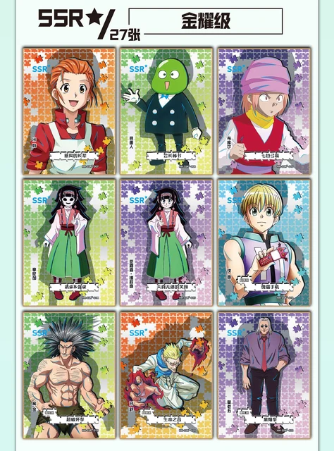 Hunter x Hunter Card Anime Card Dark Continent Chapter Booster Box Rare TXP  WXR SSP EX UR Card Collection Card Toy Gift - AliExpress