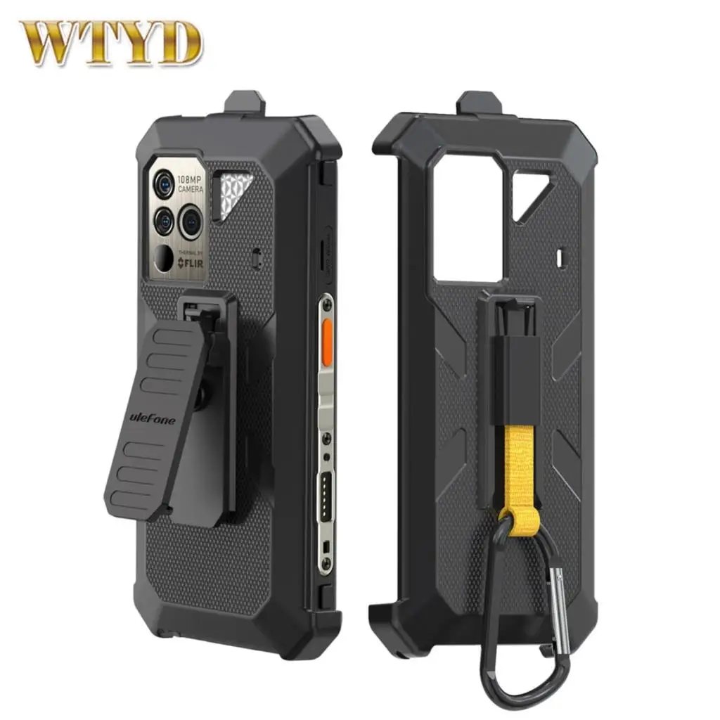 

For Ulefone Power Armor 18T Ulefone Back Clip Phone Case with Carabiner For Ulefone Armor 18T / 18 / 19 / 19T