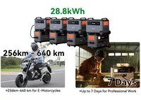 Batterie LiFePO4 3600Wh extensible 57,6 kWh – système de stockage d'énergie modulaire compatible PowerMax6000, alimentation solaire domestique et secours haute capacité 6