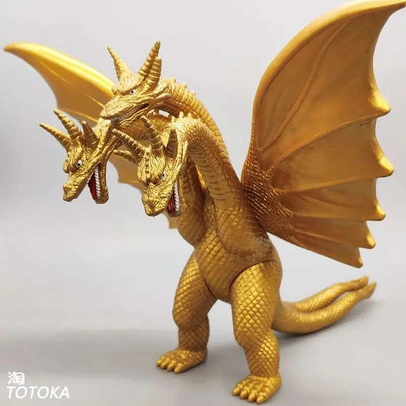 Фото Фигурка динозавра монстра Godzilla Ghidorah, модель игрушки №2