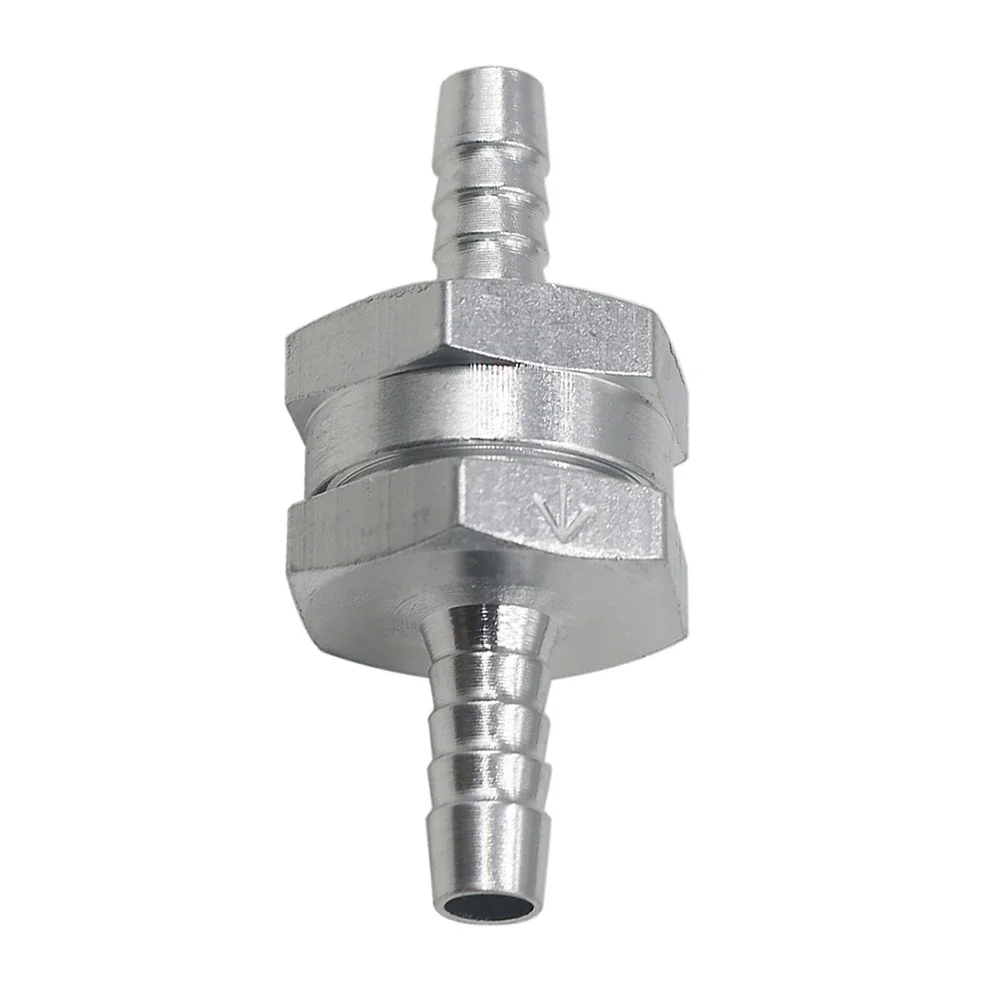 One Way Valve Aluminium Alloy Fuel Non Return Oil Gas Check Valve Check Petrol Diesel for Car Automobile Helicopters Ships Check Valve