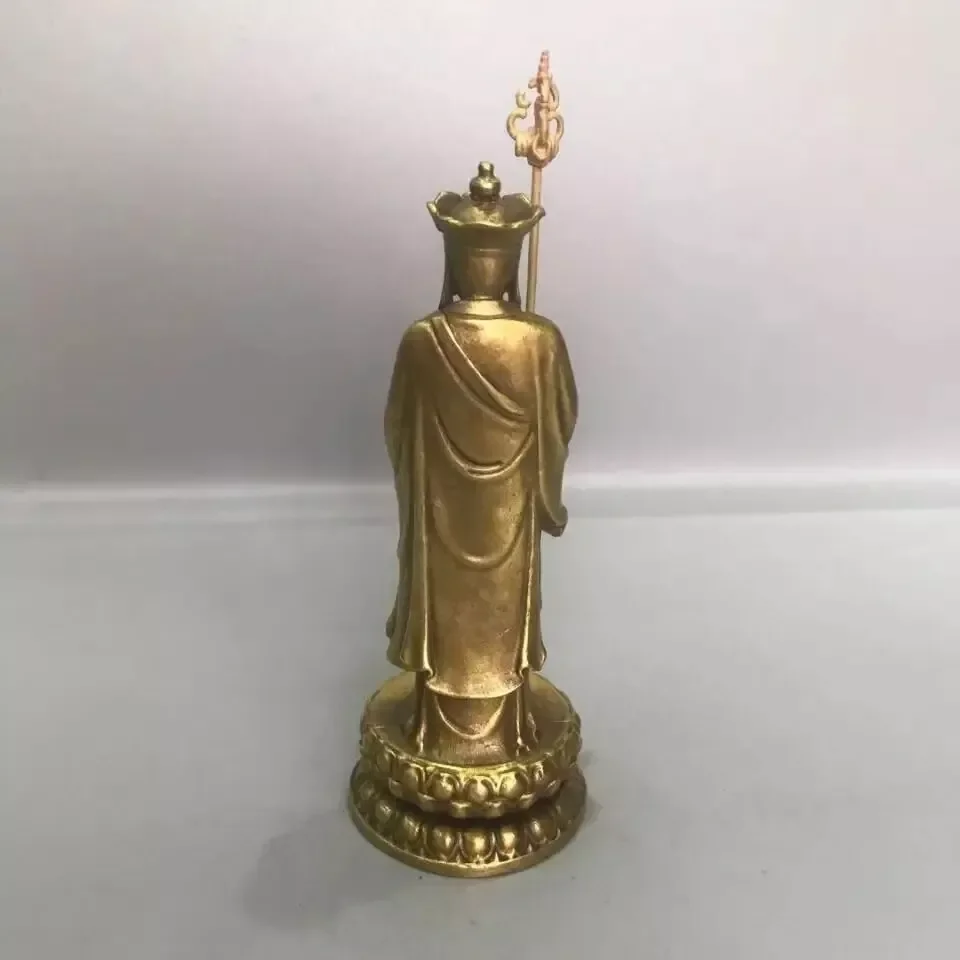 純銅製 地蔵菩薩像 家庭用 地蔵菩薩スタ - AliExpress