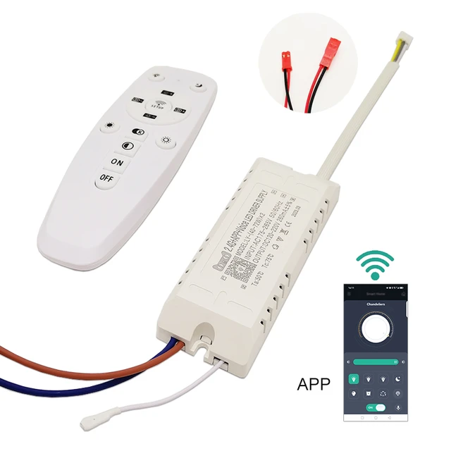 AC185-265V Intelligent Remote Control LED Driver Lamp Smart Pro App Control  230mA Constant Current Power Supply For Chandelier